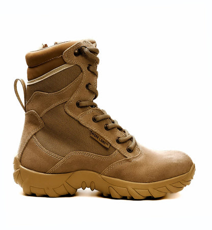 Military Tactical 10” Boots Sand